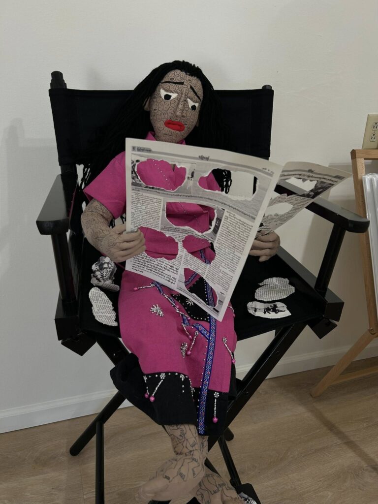 Chaw Ei's work displays at co-display place